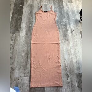 Casual ribbed Dress beige-ish